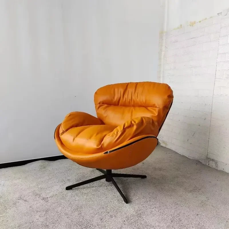 Living Room Office Use Swivel Lounge Chair Vintage Genuine Leather Aviation Egg Chair Retro Style Armchair Swivel Reclining
Living Room Office Use Swivel Lounge Chair Vintage Genuine Leather Aviation Egg Chair Retro Style Armchair Swivel Reclining