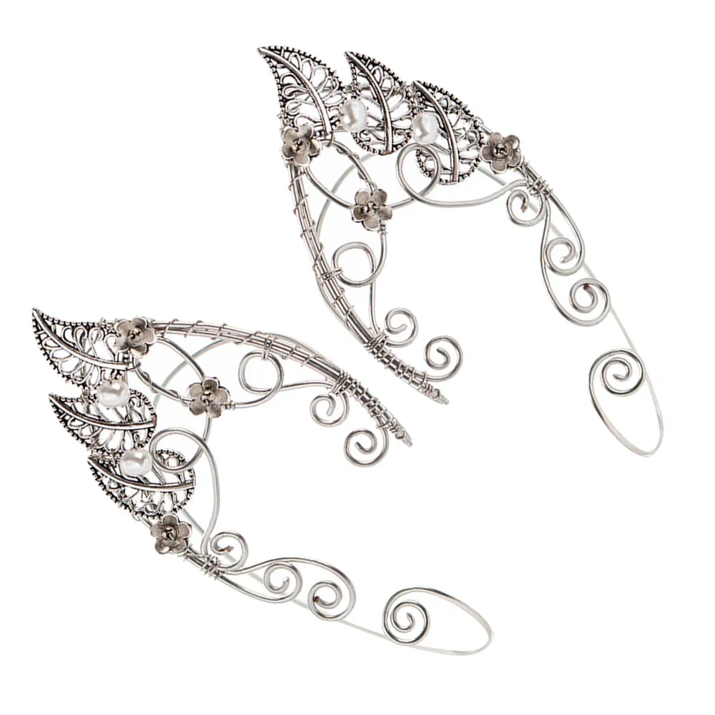 1Pair Leaf Elf Ear Cuffs Non Piercing Clip on Earrings Fashion Jewelry Ear Accessories Elegant Cosplay Style Clip on Earrings
1Pair Leaf Elf Ear Cuffs Non Piercing Clip on Earrings Fashion Jewelry Ear Accessories Elegant Cosplay Style Clip on Earrings