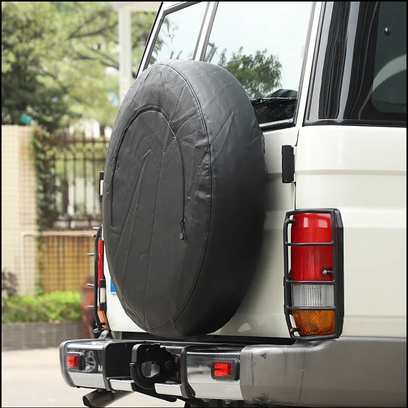 Full Wrap Spare Tire Cover for Toyota Land Cruiser 76 79 Series 2007-2025 PU Leather Weatherproof UV Protection Dustproof 1Pc
Full Wrap Spare Tire Cover for Toyota Land Cruiser 76 79 Series 2007-2025 PU Leather Weatherproof UV Protection Dustproof 1Pc