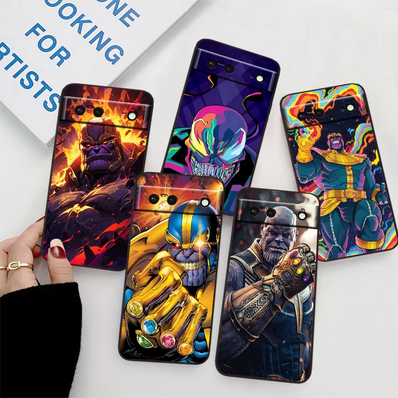 Thanos Fierce Marvel Popular For Google Pixel 9 8 7A 7 6A 6 5A 5 4 4A XL 5G Black Silicon Shockproof Shell Cover Phone Case
Thanos Fierce Marvel Popular For Google Pixel 9 8 7A 7 6A 6 5A 5 4 4A XL 5G Black Silicon Shockproof Shell Cover Phone Case