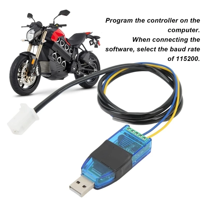 U75B USB Programming Cable Data Line For Electric Bike Controller Programming
U75B USB Programming Cable Data Line For Electric Bike Controller Programming