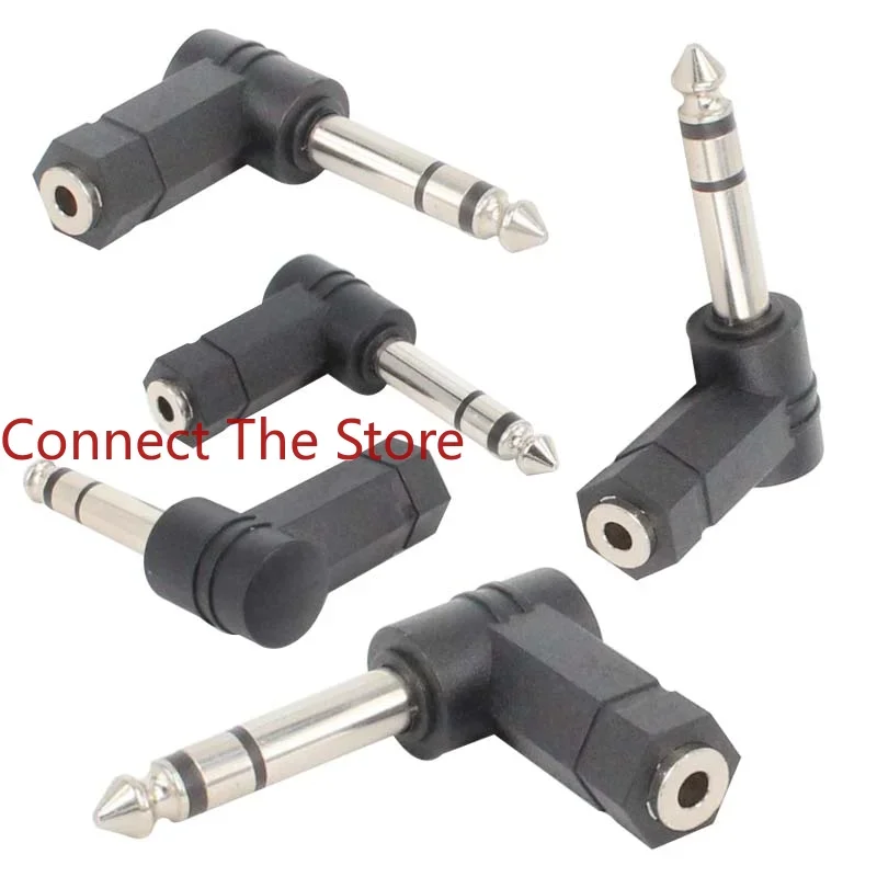 3PCS 6.35 Male Adapter To 3.5 Female Right-angle Audio Headphone Microphone Connector
3PCS 6.35 Male Adapter To 3.5 Female Right-angle Audio Headphone Microphone Connector