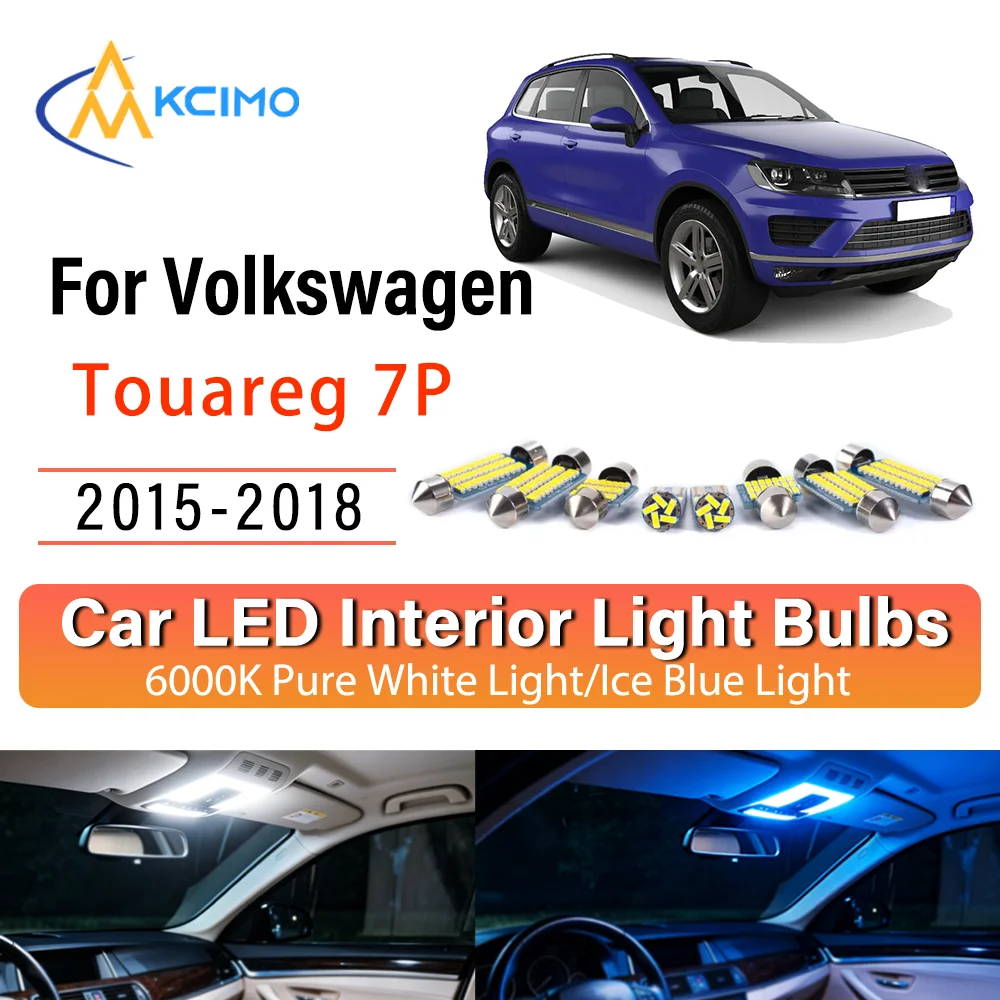 LED Interior Light Bulb Set For Volkswagen Touareg 7P 2015-2018 Easy Install Bright White/Blue Dome Map Door Courtesy Brights
LED Interior Light Bulb Set For Volkswagen Touareg 7P 2015-2018 Easy Install Bright White/Blue Dome Map Door Courtesy Brights