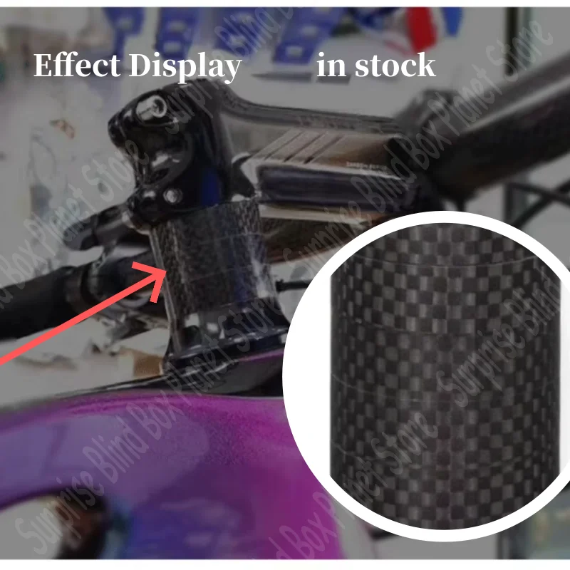 Carbon Fiber Headset Spacers 28.6mm , Ultra Light Heavy Duty Bike Stem Washers, Height Adjustment Parts for Mountain & Road Bike
Carbon Fiber Headset Spacers 28.6mm , Ultra Light Heavy Duty Bike Stem Washers, Height Adjustment Parts for Mountain & Road Bike
