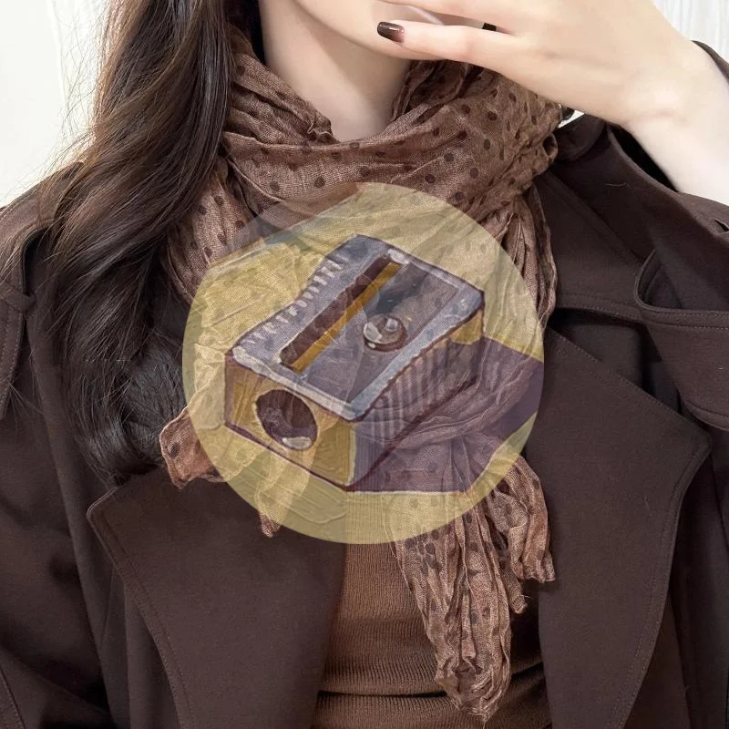 ▪Women Cotton Linen Scarf Wrinkle Twisted Scarf Female Headscarf Korean Versatile Trend Pleated Shawl Scarf
▪Women Cotton Linen Scarf Wrinkle Twisted Scarf Female Headscarf Korean Versatile Trend Pleated Shawl Scarf