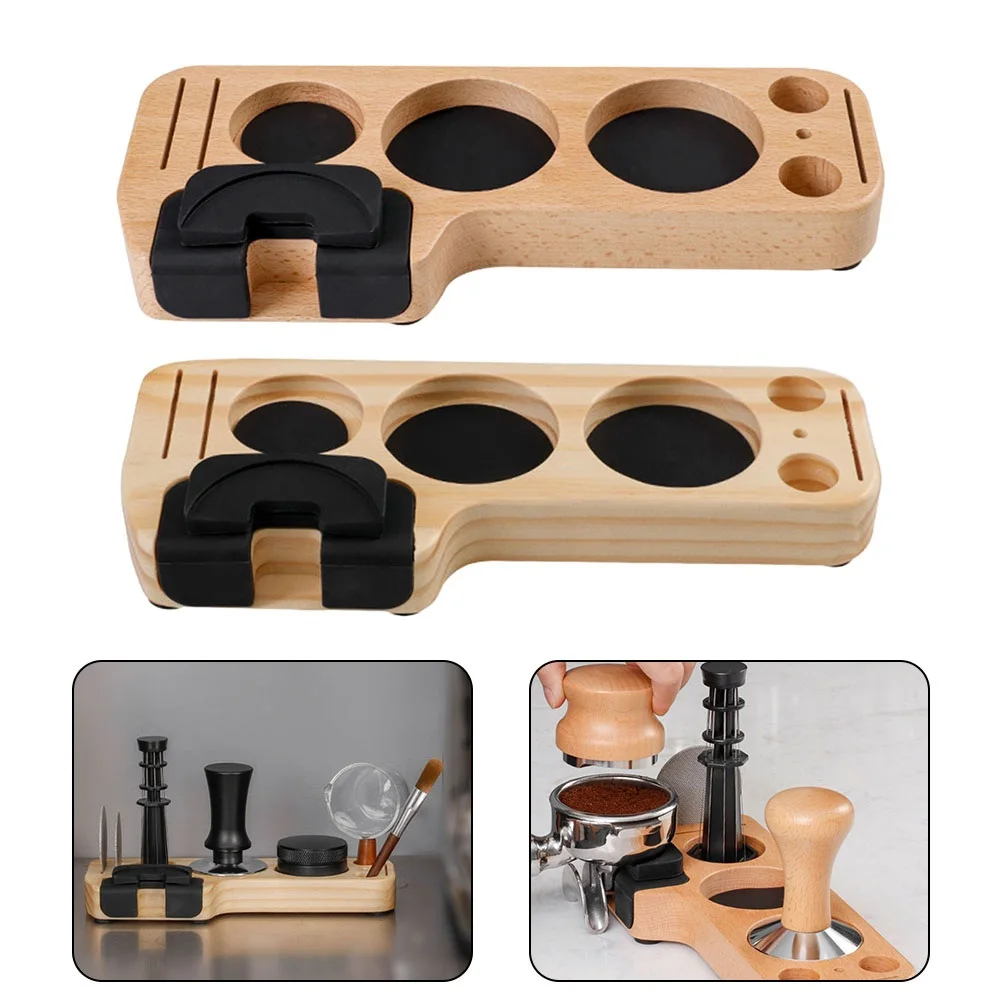 1pcs Coffeeware Portafilter Tamper Stand Teaware Pine Wood Universal Portafilter Organizer Coffee Maker Lever Tool
1pcs Coffeeware Portafilter Tamper Stand Teaware Pine Wood Universal Portafilter Organizer Coffee Maker Lever Tool