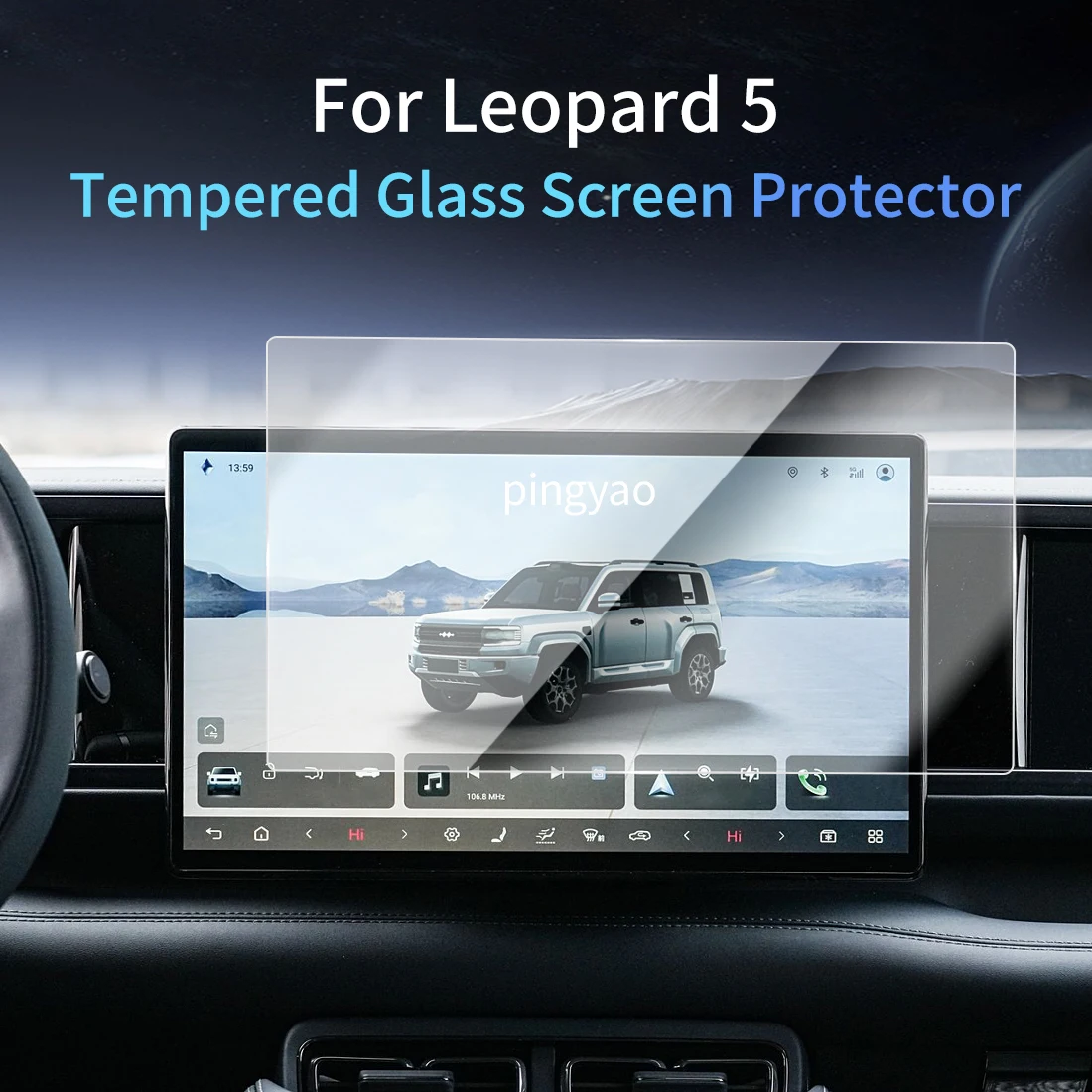 Car Sticker Screen Protector Navigation Display Tempered Glass Protective Film Car Vehicle For 25 Leopard 5
Car Sticker Screen Protector Navigation Display Tempered Glass Protective Film Car Vehicle For 25 Leopard 5