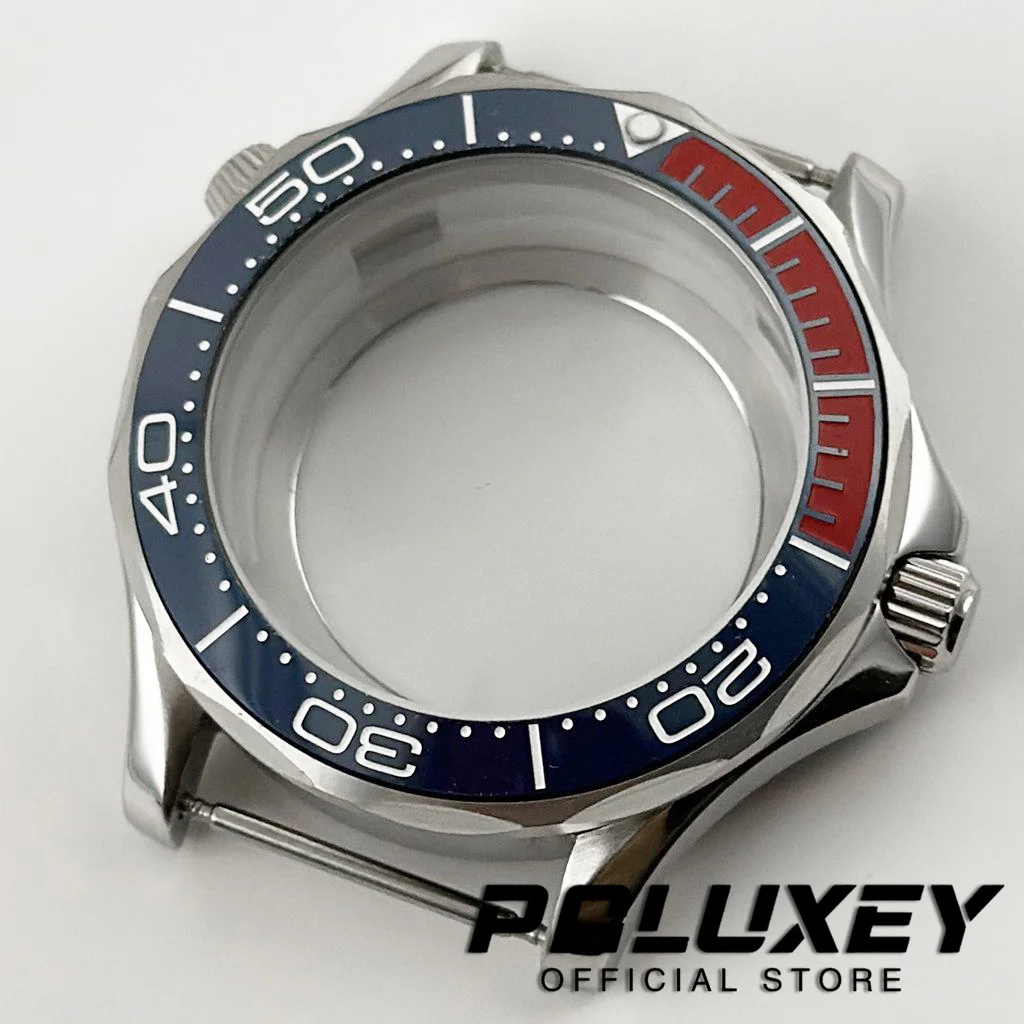 41mm NH35 Seamaster 300 Case Sapphire Crystal Watch Case 316L Stainless Steel Waterproof fit NH34 NH35 NH36 NH38 Movement
41mm NH35 Seamaster 300 Case Sapphire Crystal Watch Case 316L Stainless Steel Waterproof fit NH34 NH35 NH36 NH38 Movement