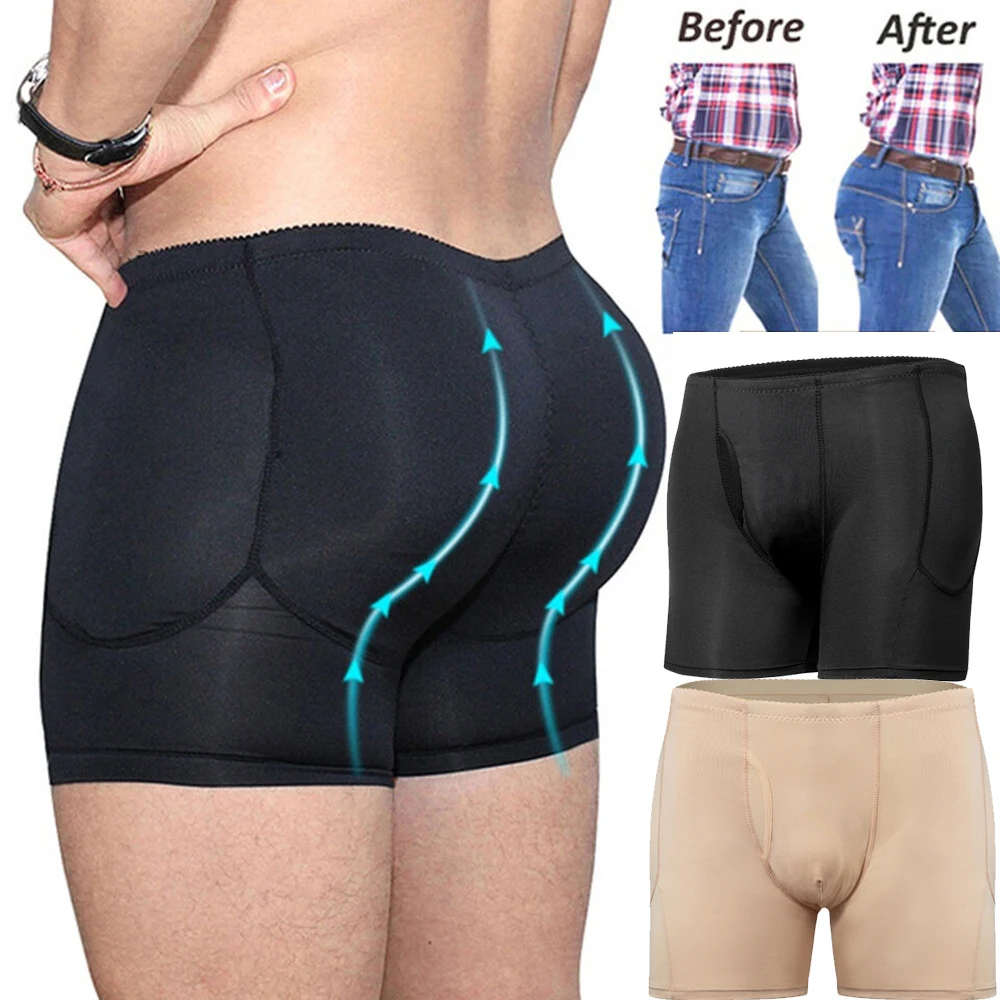 Men's Boxer Shorts Padded Breathable Butt Beautiful Thick Butt Sexy Fake Fleshy Hip Panties Boxer Panty Underwear Body Shaper
Men's Boxer Shorts Padded Breathable Butt Beautiful Thick Butt Sexy Fake Fleshy Hip Panties Boxer Panty Underwear Body Shaper