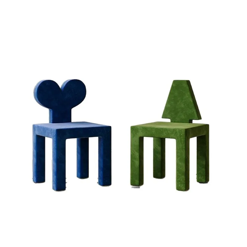 Makeup chair, dresser stool, modern minimalist creative special-shaped retro dining chair
Makeup chair, dresser stool, modern minimalist creative special-shaped retro dining chair