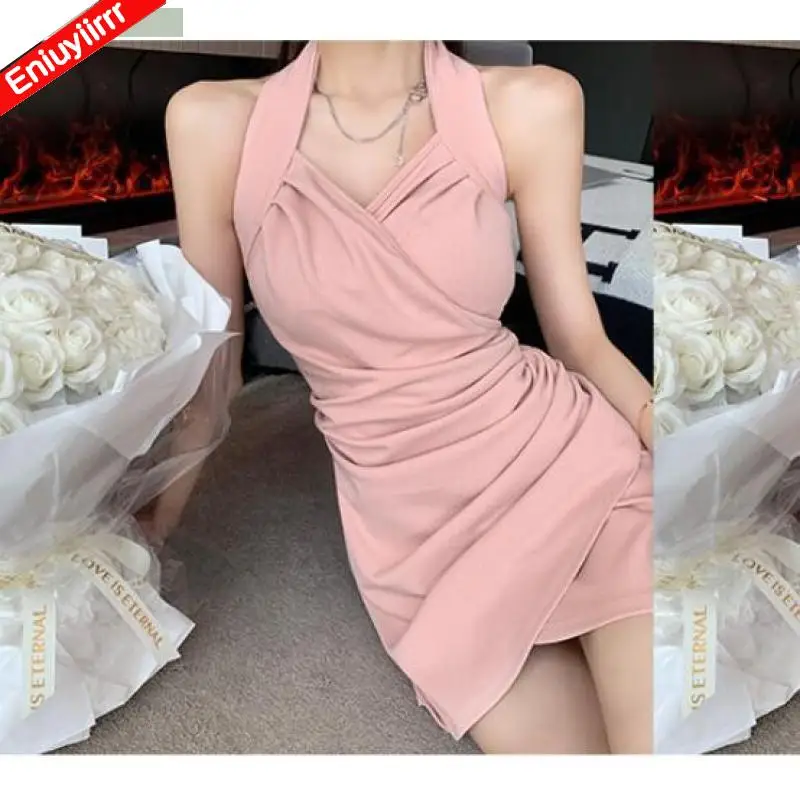 Little Black Dresses French Design 2023 Summer Women Short Sleeve Elegant Strapless Cross Sexy Slim Pencil Bodycon Pink Dress
Little Black Dresses French Design 2023 Summer Women Short Sleeve Elegant Strapless Cross Sexy Slim Pencil Bodycon Pink Dress