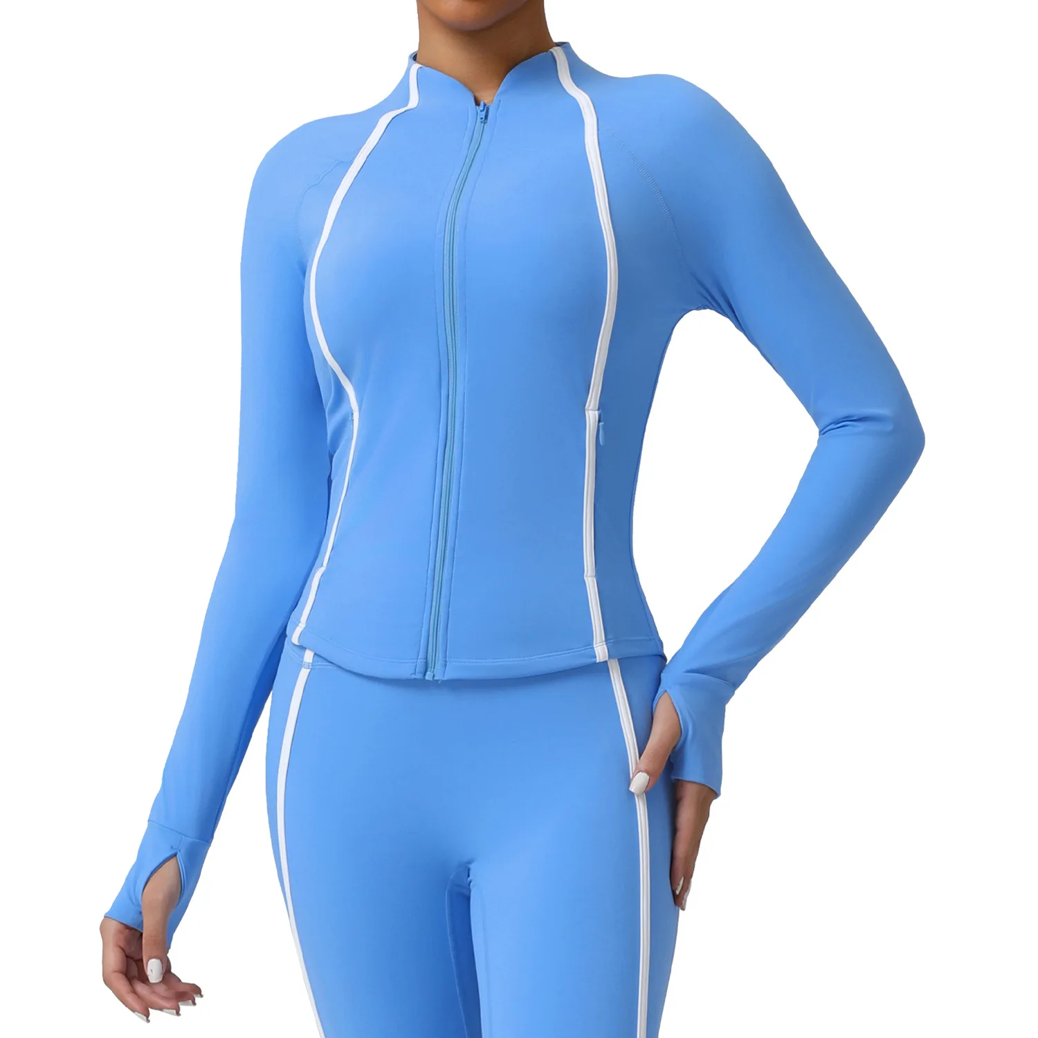 Сверхлегкая бесшовная суперэластичная корректирующая куртка на молнии для тренировок, улучшающая фигуру, термо-топ
Сверхлегкая бесшовная суперэластичная корректирующая куртка на молнии для тренировок, улучшающая фигуру, термо-топ