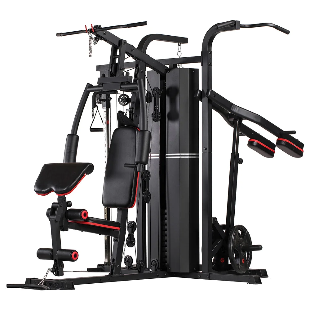 4-Person Multistation Smart Weight Trainer, Multifunctional Bodybuilding Gym Machine
4-Person Multistation Smart Weight Trainer, Multifunctional Bodybuilding Gym Machine