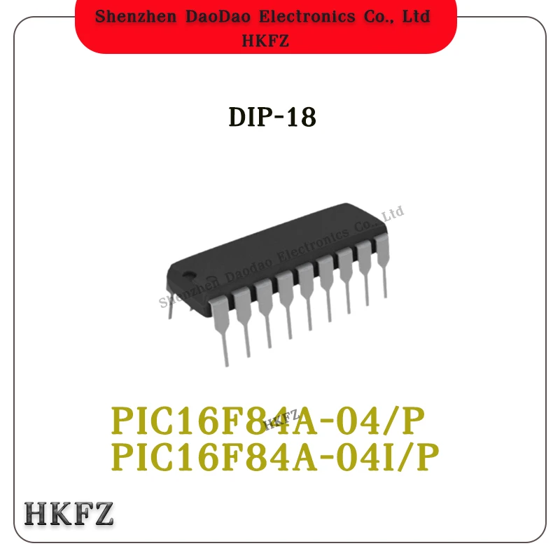 PIC16F84A-04/P PIC16F84A-04I P PIC16F84A-04 I DIP-18 Microcontroller chip ic new original
PIC16F84A-04/P PIC16F84A-04I P PIC16F84A-04 I DIP-18 Microcontroller chip ic new original