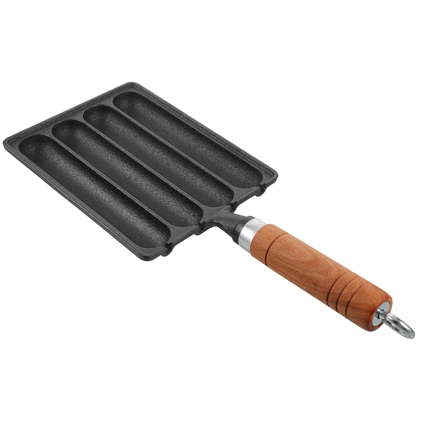 Sausage Pot Cast Iron Grill Pan Baked Hot Dog Meat Mold Cooking Tool BBQ Camping Supplies Non Stick Easy Clean Reusable
Sausage Pot Cast Iron Grill Pan Baked Hot Dog Meat Mold Cooking Tool BBQ Camping Supplies Non Stick Easy Clean Reusable