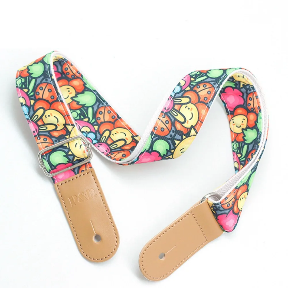 New Leather Guitar Strap Cotton Lightweight Ukri Strap Adjustable Musical Instrument Accessories
New Leather Guitar Strap Cotton Lightweight Ukri Strap Adjustable Musical Instrument Accessories