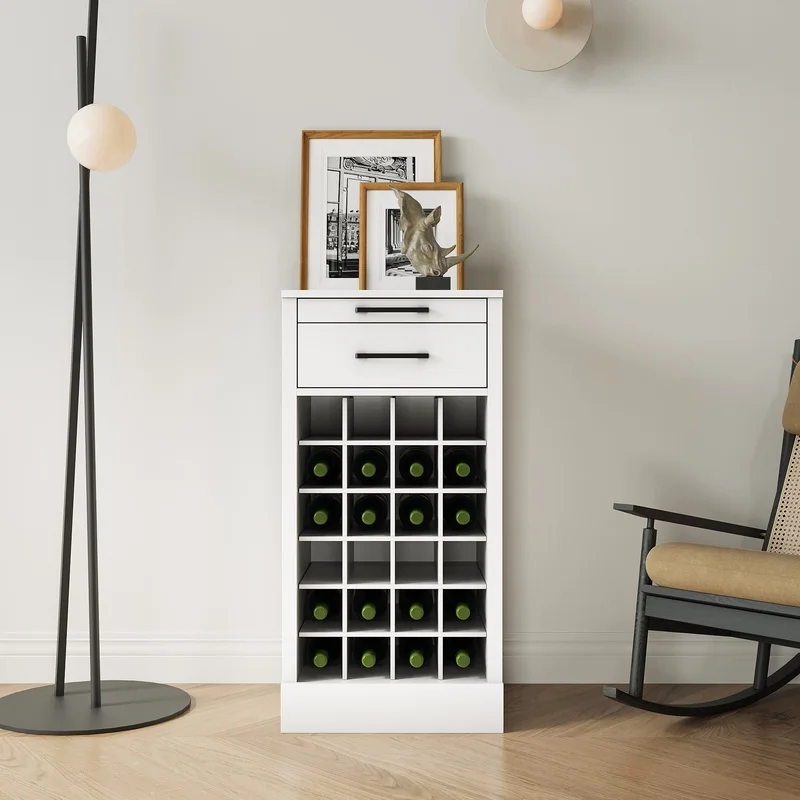 Modular 24-Bottle Wine Bar Cabinet Buffet Storage Unit
Modular 24-Bottle Wine Bar Cabinet Buffet Storage Unit