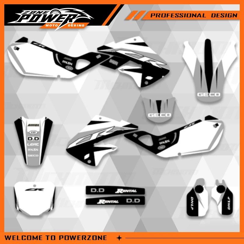 Powerzone Motorcycle Full Graphics Background Decals Stickers Kits For Honda CR125 1998 1999 CR250 1997 1998 1999 CR 125 250
Powerzone Motorcycle Full Graphics Background Decals Stickers Kits For Honda CR125 1998 1999 CR250 1997 1998 1999 CR 125 250