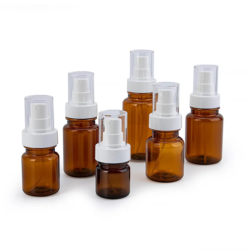 20Pcs Plastic Lotion Bottle White Pump Cosmetic Refillable 40ml 60ml 80ml 100ml 120ml 170ml PET Empty Brown Cream Jars Container
20Pcs Plastic Lotion Bottle White Pump Cosmetic Refillable 40ml 60ml 80ml 100ml 120ml 170ml PET Empty Brown Cream Jars Container