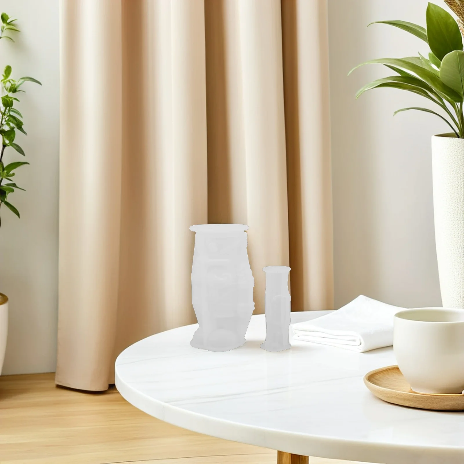 2 PCS Candlestick Casting Mold Christmas DIY Epoxy Molds Mould Making Accessories White
2 PCS Candlestick Casting Mold Christmas DIY Epoxy Molds Mould Making Accessories White