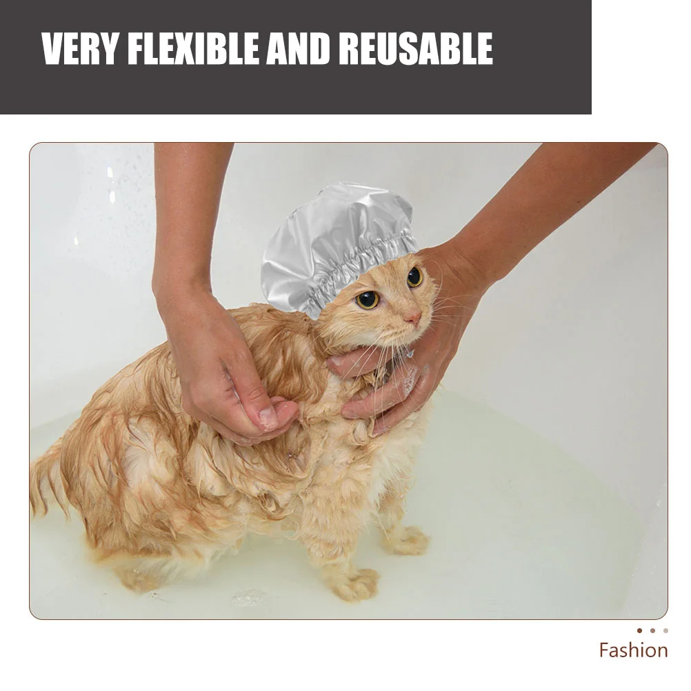 Waterproof Pet Hat Silver M Size Shower Caps for Cats Dogs Ear Protection Bathing Reusable Pet Supply Dog Cat Earmuffs Cover
Waterproof Pet Hat Silver M Size Shower Caps for Cats Dogs Ear Protection Bathing Reusable Pet Supply Dog Cat Earmuffs Cover