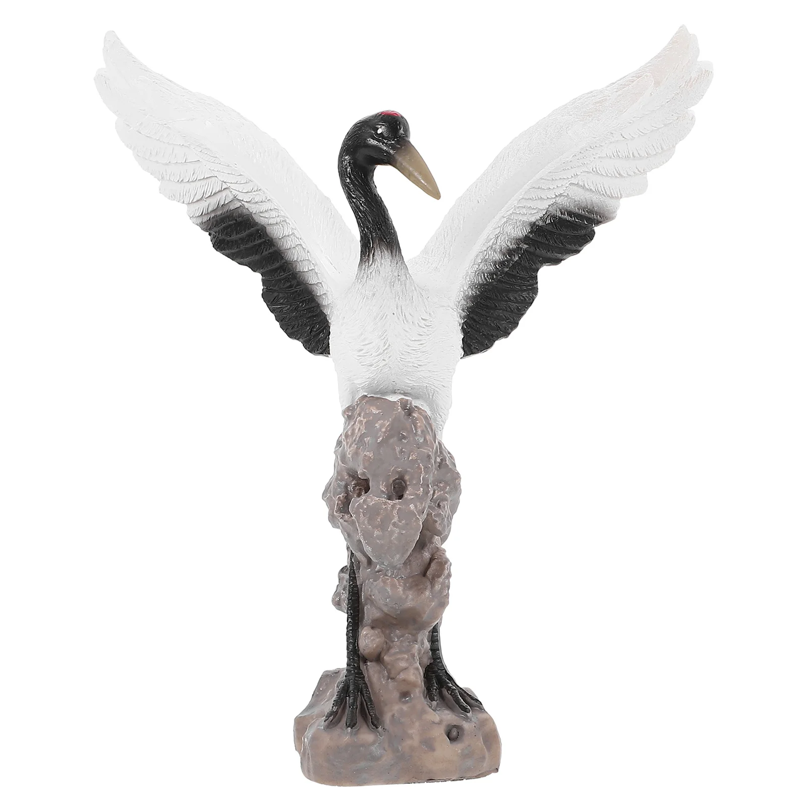 Ornaments Crane Statue Aquarium Decoration Decorations Resin Figurine 
Ornaments Crane Statue Aquarium Decoration Decorations Resin Figurine