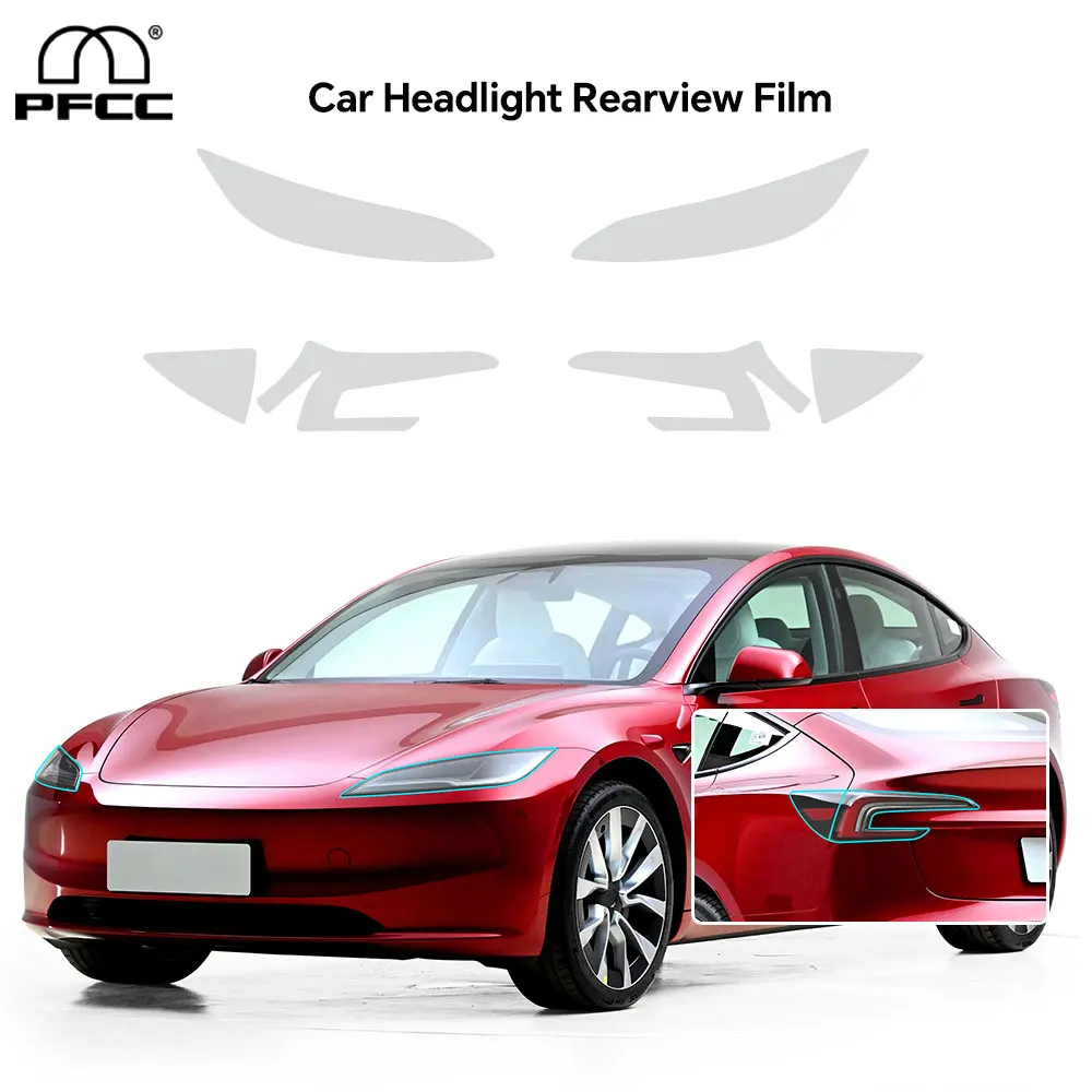 Для Tesla Model 3 Highland 2024, предварительно вырезанная пленка для автомобильных фар, защитная пленка для краски, наклейка на корпус, прозрачный PPF, ТПУ, прозрачный
Для Tesla Model 3 Highland 2024, предварительно вырезанная пленка для автомобильных фар, защитная пленка для краски, наклейка на корпус, прозрачный PPF, ТПУ, прозрачный