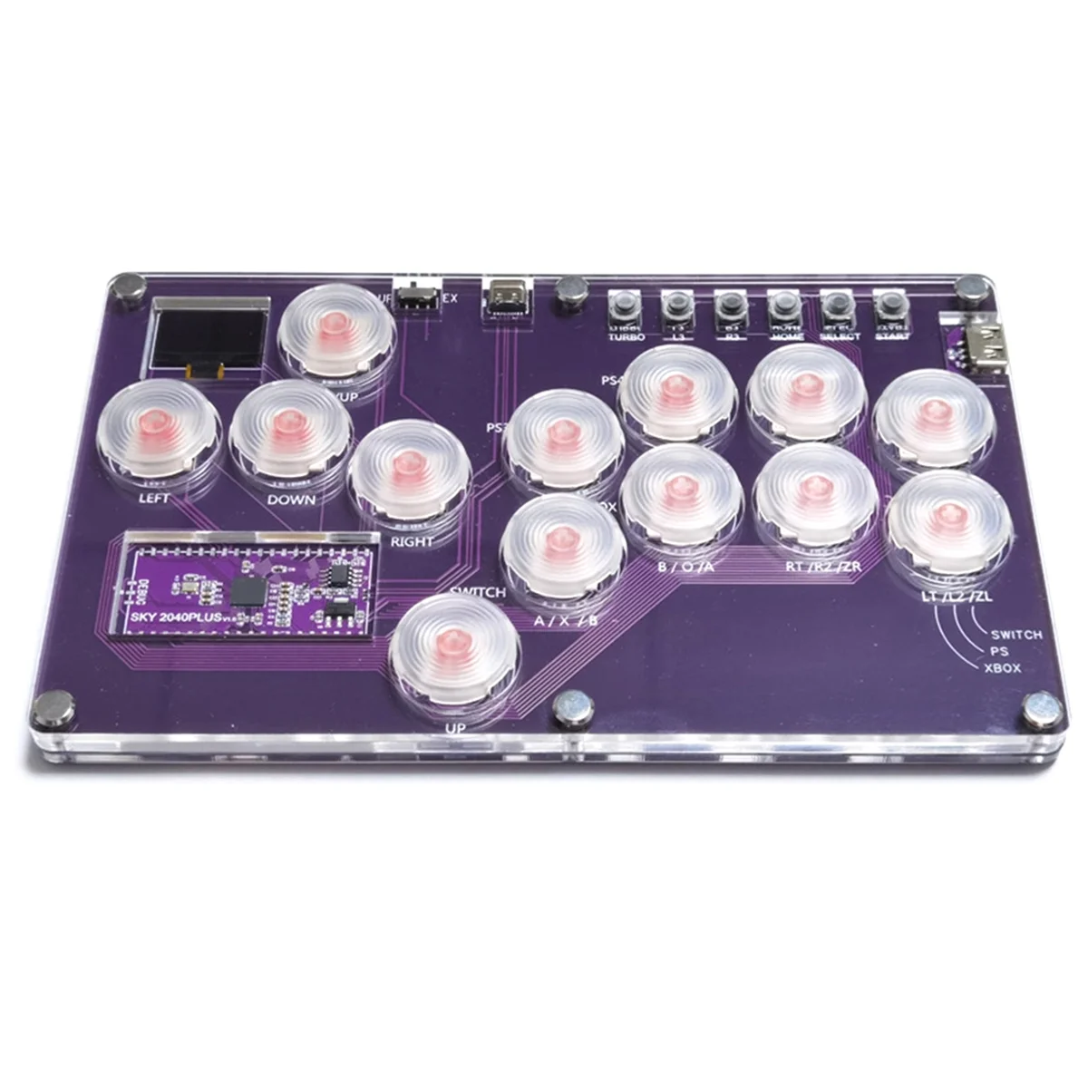 A72Z 13Key Joystick Keyboard Arcade Stick Controller For //Switch/Steam Arcade Controller Fight Sticks B
A72Z 13Key Joystick Keyboard Arcade Stick Controller For //Switch/Steam Arcade Controller Fight Sticks B