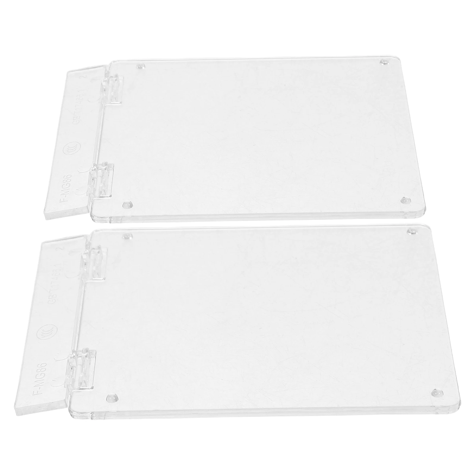 2Pcs 86-Type Thermostat Protective Cover for Air Conditioner and Water Heater Transparent Switch Guard with Accurate Openings
2Pcs 86-Type Thermostat Protective Cover for Air Conditioner and Water Heater Transparent Switch Guard with Accurate Openings