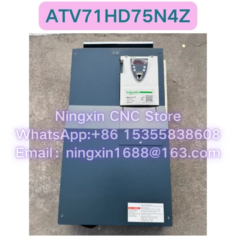 Used ATV71HD75N4Z frequency converter Functional test OK Fast delivery
Used ATV71HD75N4Z frequency converter Functional test OK Fast delivery