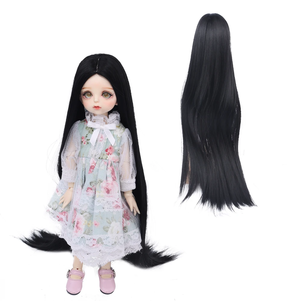1/6 BJD 6-7 ''окружность головы, фотоволосы, натуральные прямые черные длинные парики, высокотемпературная волоконная елка, сделай сам, кукольные подарки
1/6 BJD 6-7 ''окружность головы, фотоволосы, натуральные прямые черные длинные парики, высокотемпературная волоконная елка, сделай сам, кукольные подарки