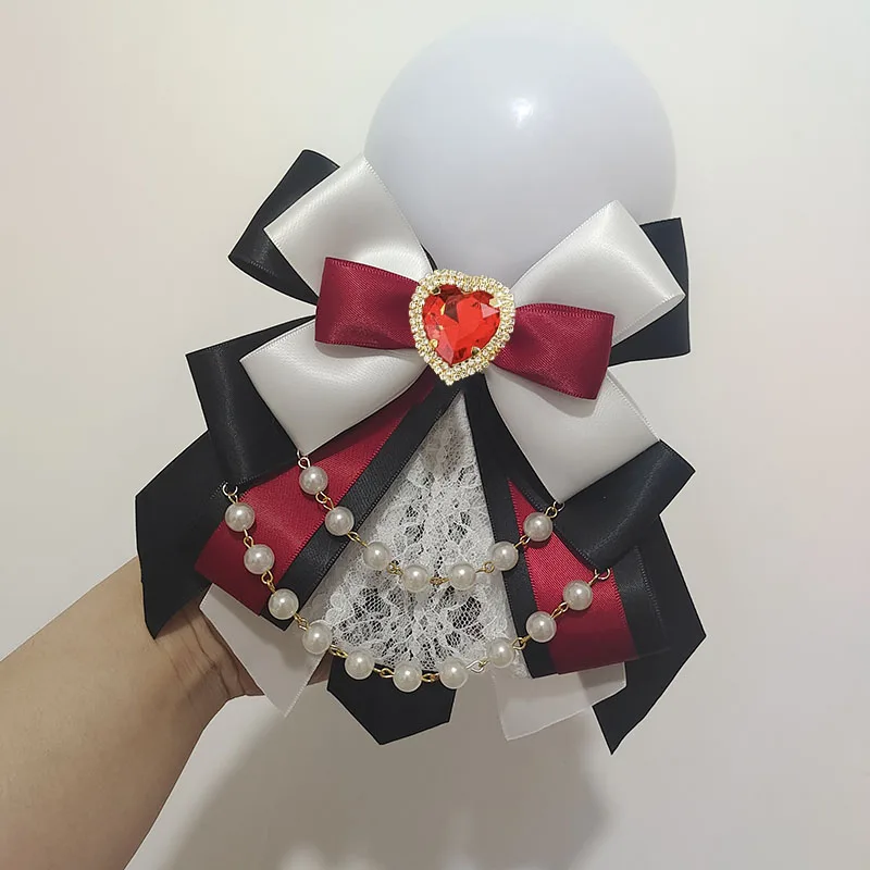 Галстуки-бабочки ручной работы Ретро Лолита Жемчужная цепочка Кристалл Ювелирные изделия Женская рубашка Воротник Цветы Концертные легкие палочки Каратные банты
Галстуки-бабочки ручной работы Ретро Лолита Жемчужная цепочка Кристалл Ювелирные изделия Женская рубашка Воротник Цветы Концертные легкие палочки Каратные банты