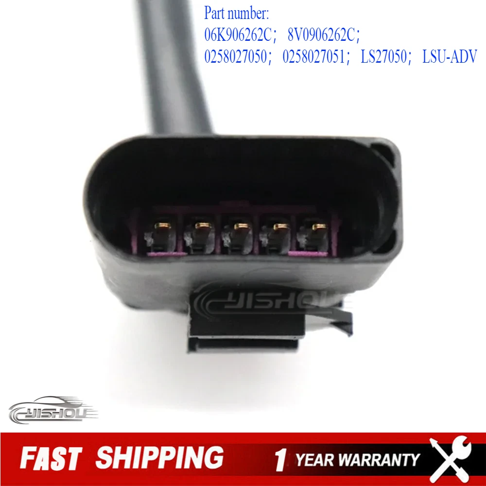 06K906262C Upstream Lambda O2 Oxygen Sensor for Volkswagen Golf Polo Audi A1 A3 TT Seat Leon 1.8L 0258027050 0258027051
06K906262C Upstream Lambda O2 Oxygen Sensor for Volkswagen Golf Polo Audi A1 A3 TT Seat Leon 1.8L 0258027050 0258027051