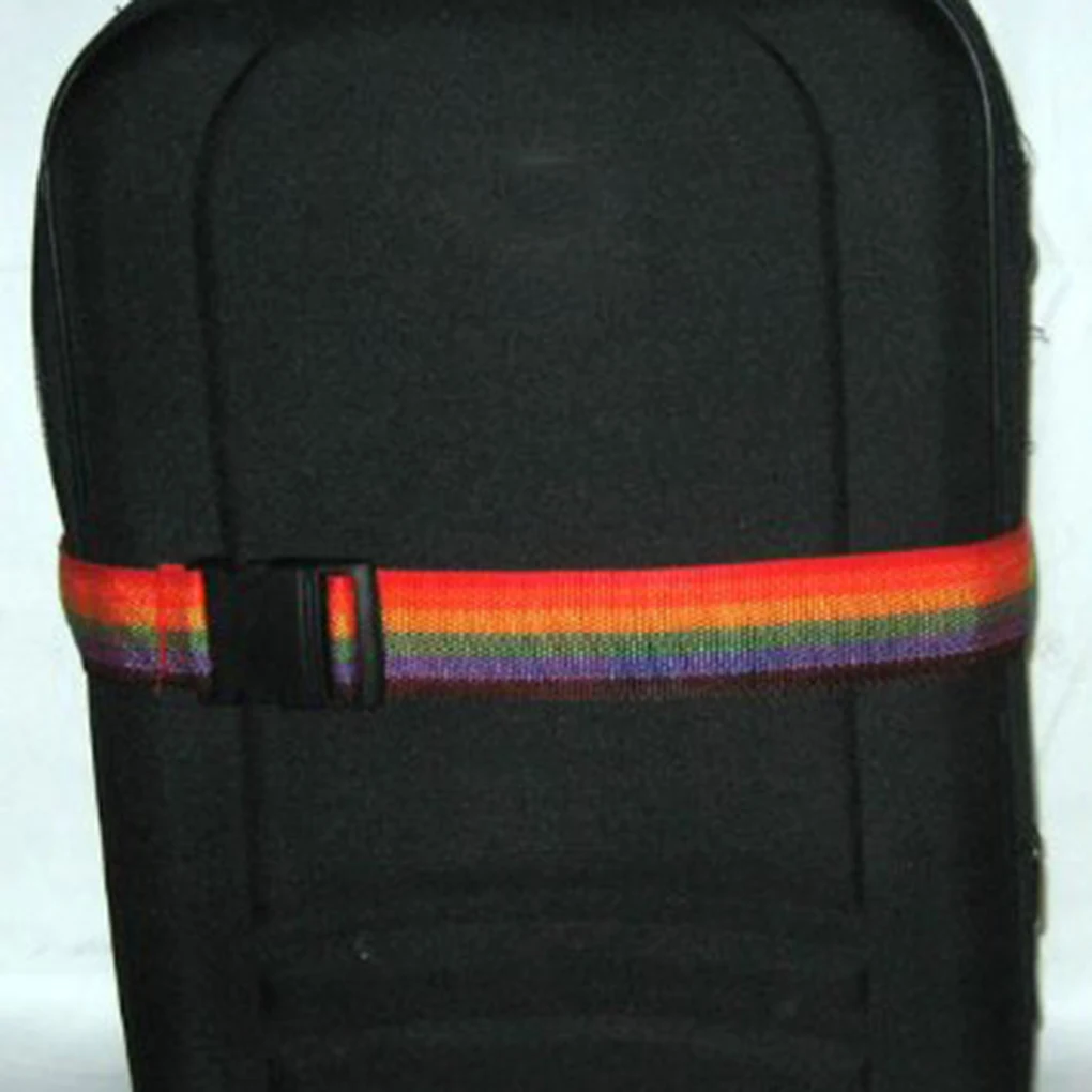 4pcs Travel Luggage Suitcase Strap Baggage Backpack Bag Rainbow Color Rope Belt Buckle Bandage
4pcs Travel Luggage Suitcase Strap Baggage Backpack Bag Rainbow Color Rope Belt Buckle Bandage