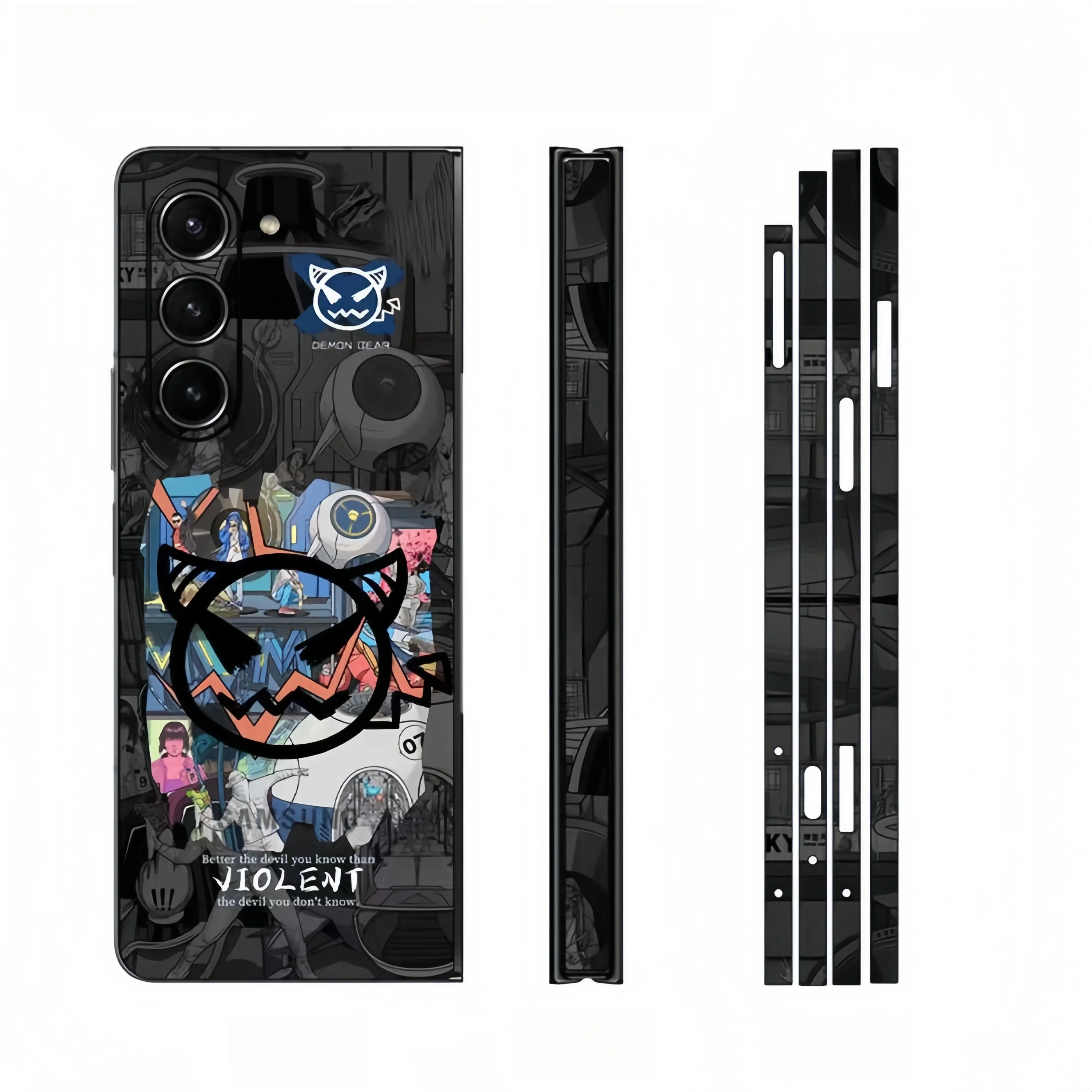 Colorful Anti-Scratch Stickers For Samsung Galaxy Z Fold6 5 4 3 7Fold5 Protective Decal Skin Cover Back Film
Colorful Anti-Scratch Stickers For Samsung Galaxy Z Fold6 5 4 3 7Fold5 Protective Decal Skin Cover Back Film