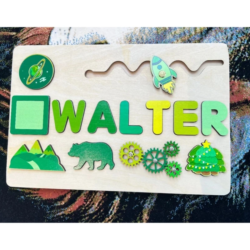 Grab Board Puzzle for Baby Customized Name Puzzle Busy Boards for Children 2 3 4 Early Education Game Learning Toy
Grab Board Puzzle for Baby Customized Name Puzzle Busy Boards for Children 2 3 4 Early Education Game Learning Toy