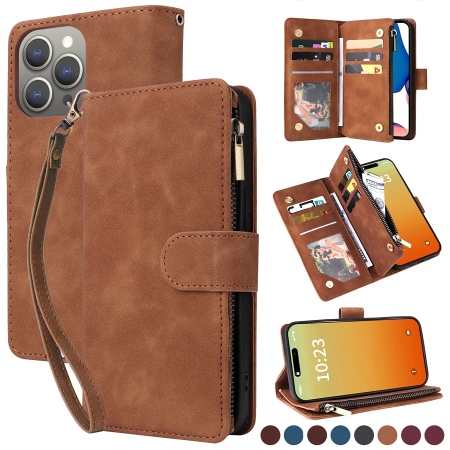 Wristband Zipper Wallet Case for OnePlus 9 9 Pro 8 8 Pro PU Leather Double Layer Card Slots Phone Bag for OnePlus 7 7 Pro 7T
Wristband Zipper Wallet Case for OnePlus 9 9 Pro 8 8 Pro PU Leather Double Layer Card Slots Phone Bag for OnePlus 7 7 Pro 7T