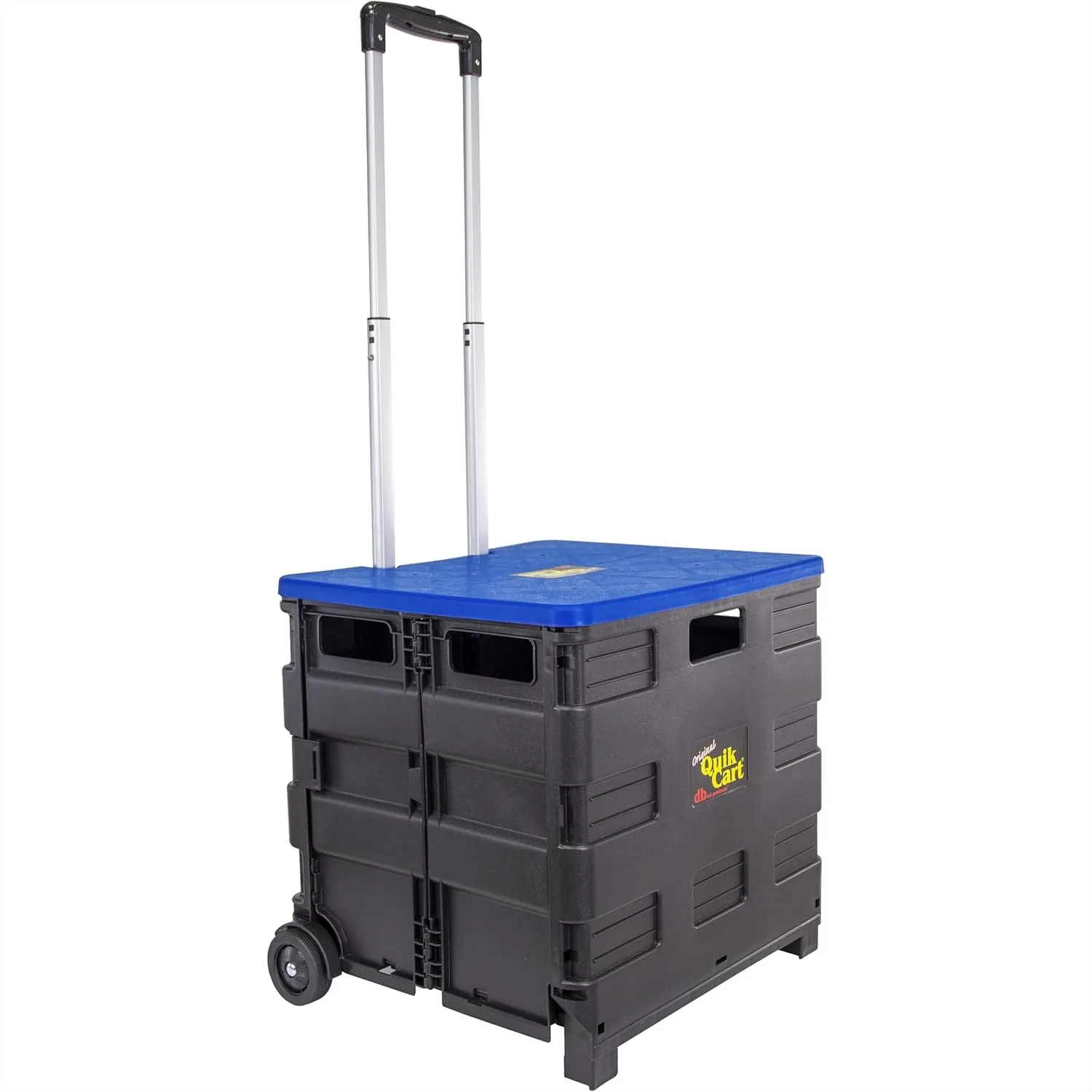 Collapsible Rolling Crate on Wheels for Teachers, 80 lbs Capacity, Blue Seat Lid
Collapsible Rolling Crate on Wheels for Teachers, 80 lbs Capacity, Blue Seat Lid