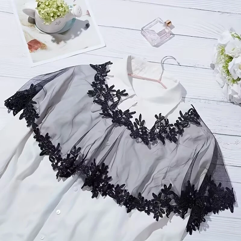 Women Tulle Shawl Cape Bridal Wedding Wrap Evening Dresses Party Lace Pullover Transparent Mesh Shoulder Cover
Women Tulle Shawl Cape Bridal Wedding Wrap Evening Dresses Party Lace Pullover Transparent Mesh Shoulder Cover