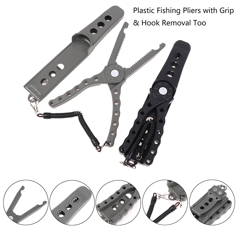 Plastic Fishing Pliers With Grip Hook Removal Tool Durable Catfish Gripper With Non-Slip Handle And Lanyard
Plastic Fishing Pliers With Grip Hook Removal Tool Durable Catfish Gripper With Non-Slip Handle And Lanyard