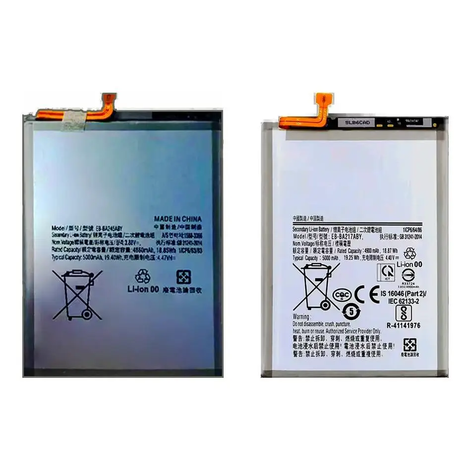 Mobile Phone Battery Stable EB-BA217ABY EB-BA245ABY 5000Mah For Samsung Galaxy A21s A24 4G
Mobile Phone Battery Stable EB-BA217ABY EB-BA245ABY 5000Mah For Samsung Galaxy A21s A24 4G