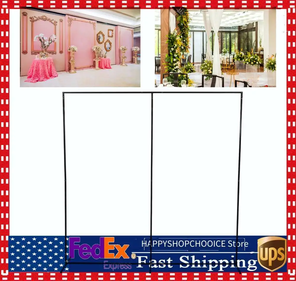 2,3 x 2,3 м свадебная декоративная рамка для фона, декоративная арка для свадебной вечеринки, церемониальная металлическая прямоугольная рамка для фона
2,3 x 2,3 м свадебная декоративная рамка для фона, декоративная арка для свадебной вечеринки, церемониальная металлическая прямоугольная рамка для фона