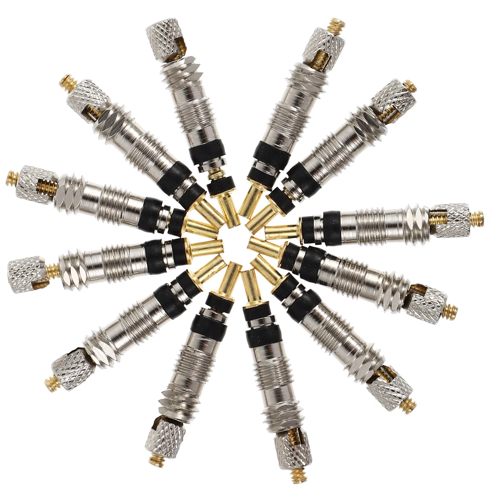 12 Pcs Valve Bike Remover Tools for Repair No Tubes Tire Sealant Premium Brass Alloy Safe Easy Install
12 Pcs Valve Bike Remover Tools for Repair No Tubes Tire Sealant Premium Brass Alloy Safe Easy Install