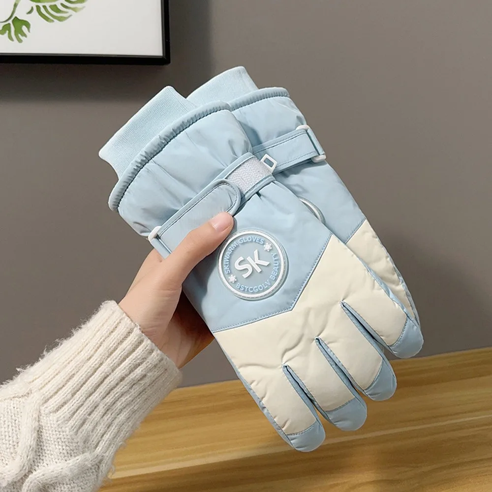 Thermal Touchscreen Skiing Gloves Full Finger Plush Winter Warm Gloves Waterproof Cute Motorcycle Gloves Riding
Thermal Touchscreen Skiing Gloves Full Finger Plush Winter Warm Gloves Waterproof Cute Motorcycle Gloves Riding