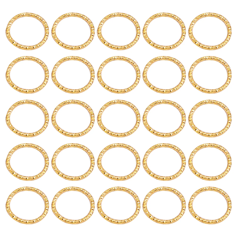 100pcs Embossed Jump Rings Bright Color Jewelry Connecting Buckle Rings Making Kit For Diy Crafts Projects Accessories
100pcs Embossed Jump Rings Bright Color Jewelry Connecting Buckle Rings Making Kit For Diy Crafts Projects Accessories