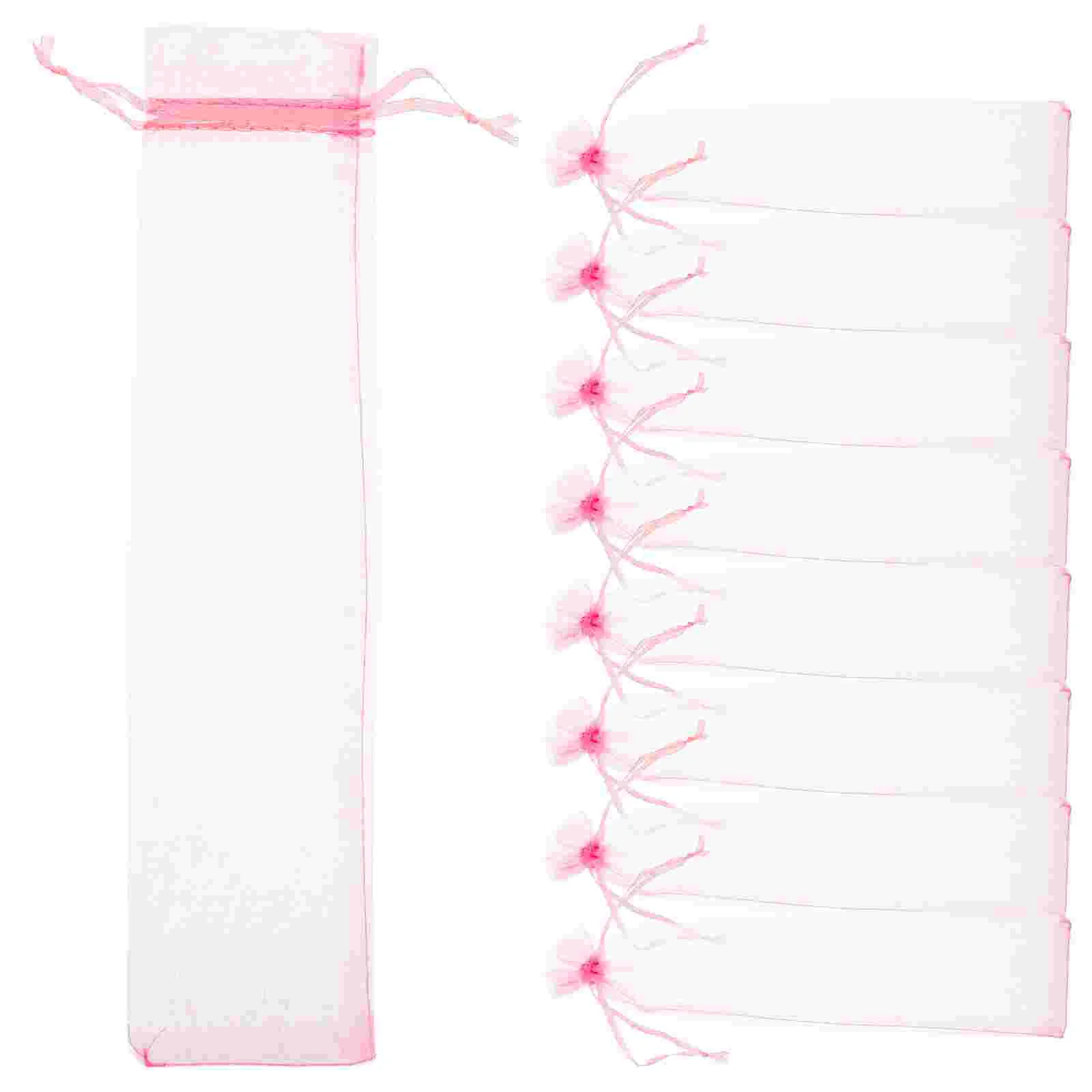 50 Pcs Packaging Bags Mesh Fan Jewelry with Drawstring Pouches Small Yarn Pink Storage Coin
50 Pcs Packaging Bags Mesh Fan Jewelry with Drawstring Pouches Small Yarn Pink Storage Coin