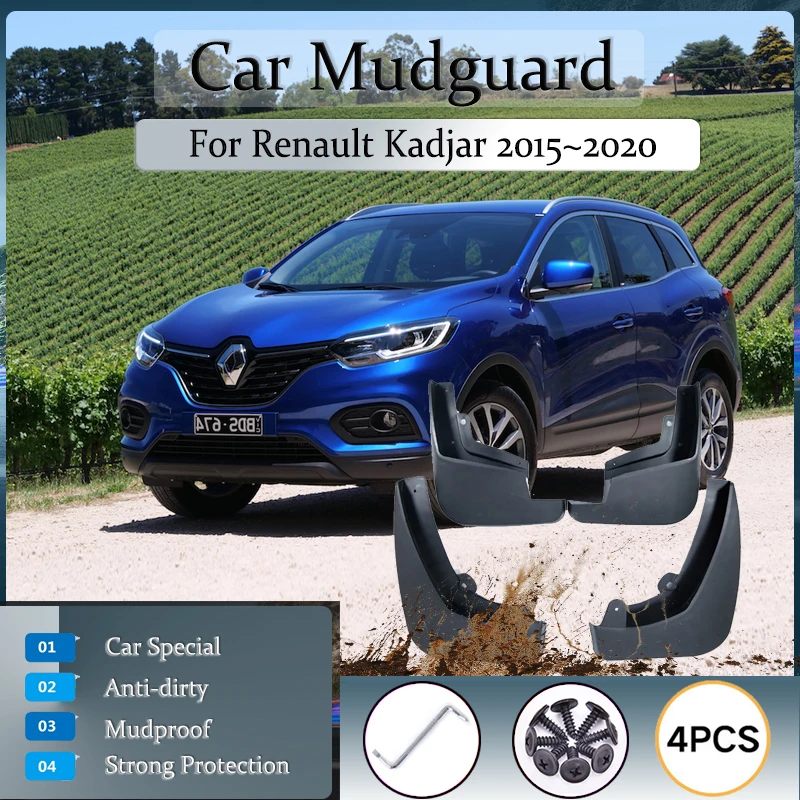 Car Mud Flaps Fit For Renault Kadjar 2015~2020 Anti-splash Mudguards Mud Mudflap Fender Flare Splash Door Guard Auto Accessories
Car Mud Flaps Fit For Renault Kadjar 2015~2020 Anti-splash Mudguards Mud Mudflap Fender Flare Splash Door Guard Auto Accessories