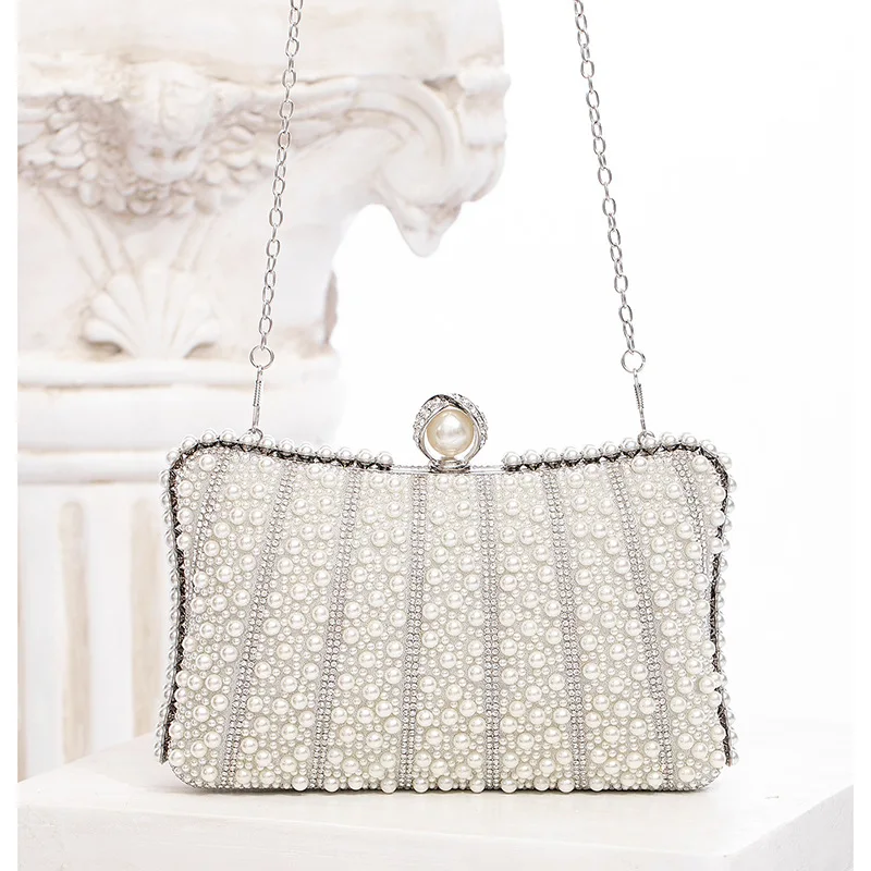 Pearl Handbag Party Versatile Evening Bag Chain Dinner Cheongsam Handbag Women's Bag Sacs À Main Femme Bolsos De Mujer Tendencia
Pearl Handbag Party Versatile Evening Bag Chain Dinner Cheongsam Handbag Women's Bag Sacs À Main Femme Bolsos De Mujer Tendencia