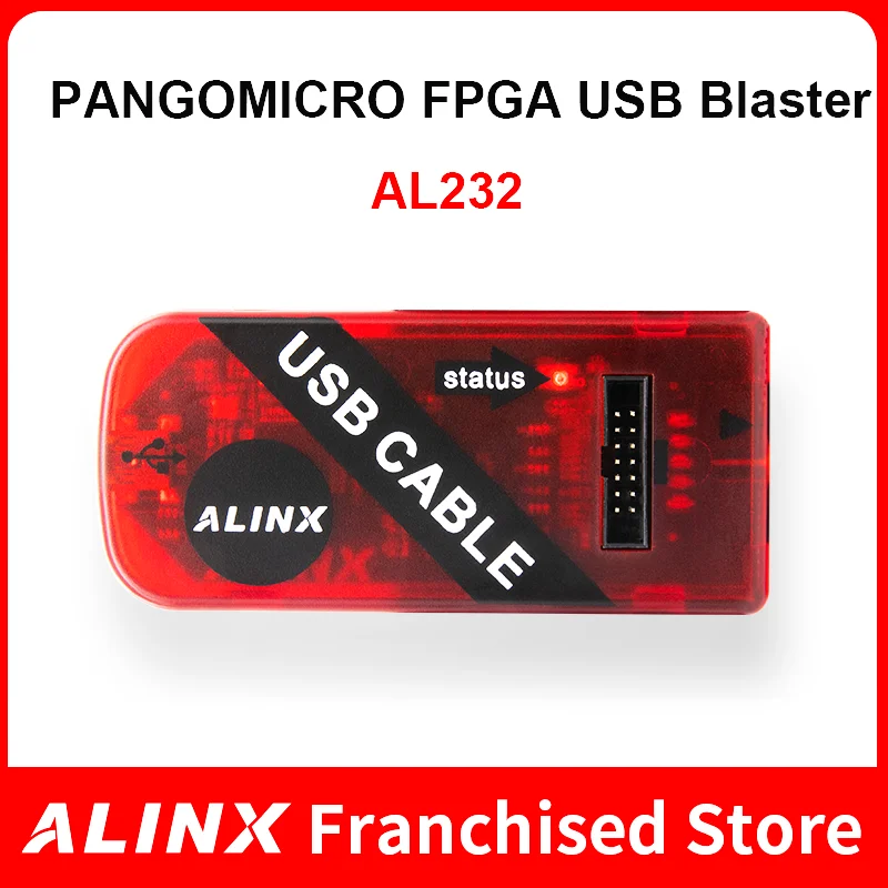 ALINX AL232: Platform Cable USB Blaster for PANGOMICRO FPGA JTAG Program Download
ALINX AL232: Platform Cable USB Blaster for PANGOMICRO FPGA JTAG Program Download