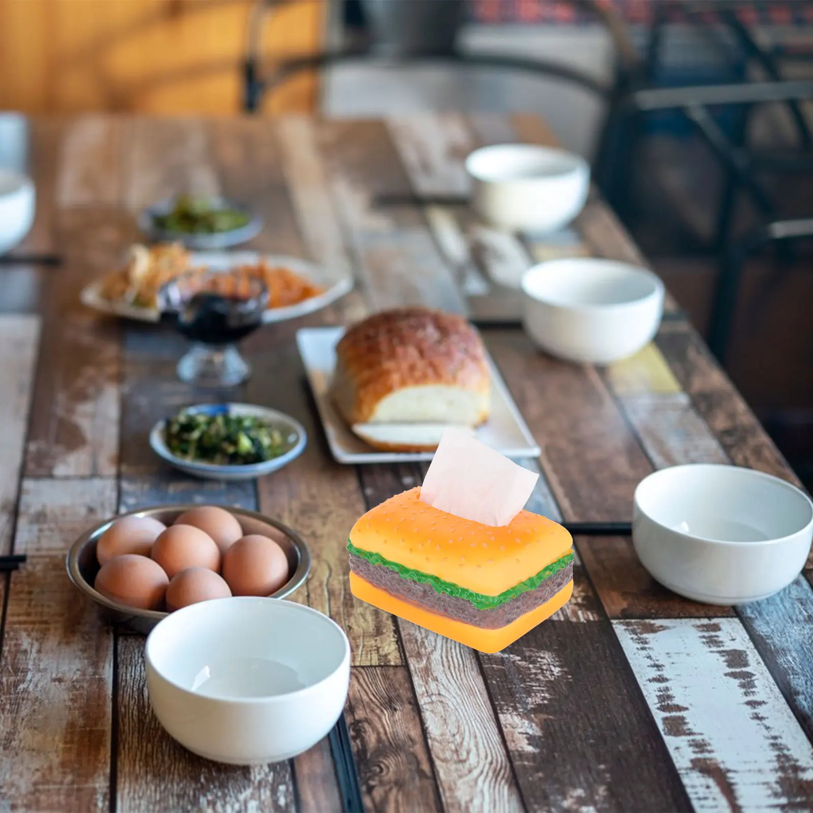 Hamburger Tissue Box Holder Resin Napkin Dispenser For Home Office Hotel Desktop Use Burger Tissue Container Household
Hamburger Tissue Box Holder Resin Napkin Dispenser For Home Office Hotel Desktop Use Burger Tissue Container Household